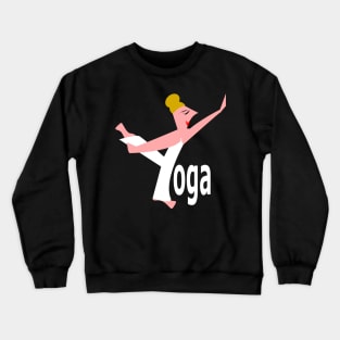 Y is for Yoga Crewneck Sweatshirt